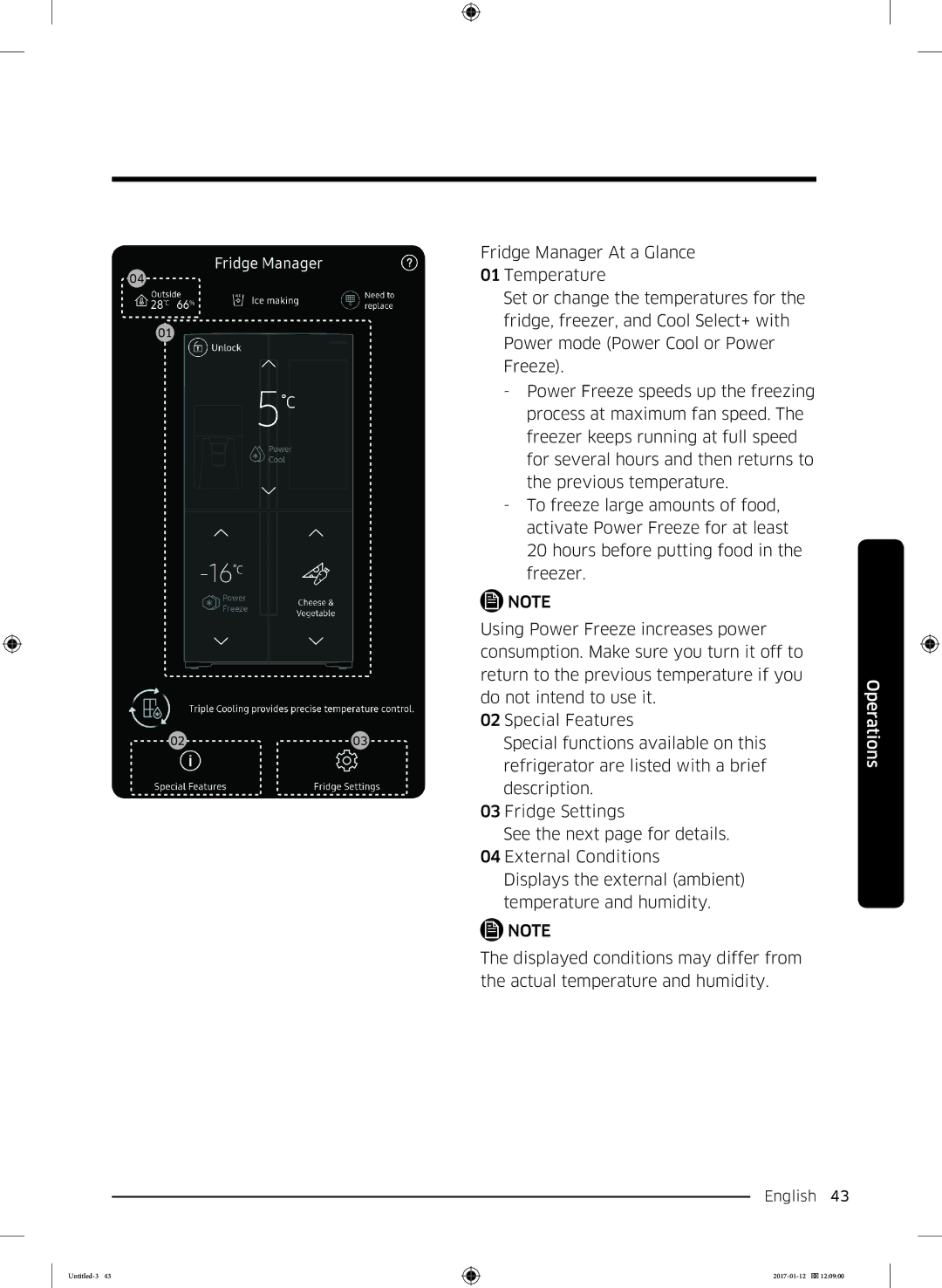 Samsung RF56K9540SR/EU manual English 43  